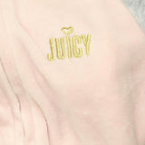 Juicy Couture Toddler Girls Colorblock Embroidered Coat Jacket Pink / Gray 3T