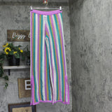 Hurley Juniors Crochet Cover Up Pull On Pants Hurley Orchid Multi Purple M