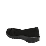 Lifestride Womens Glamour Ballet Flat Skimmers J6150F1 Black 10M