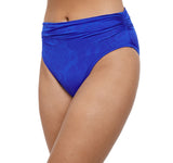 Profile By Gottex Side Shirred Bikini Bottom Swim E22091P55 Royal Blue 14