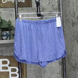 Gap Womens Knit Pajama Shorts G1294XCVMA Navy Blue S