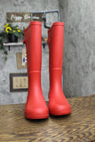 A New Day Womens River Tall Rain Boots 92275090 Red 7M