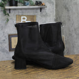 A New Day Womens Celaena Boots Mesh Faux Suede Booties 94568462 Black 10M