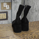 A New Day Women's Dolly Ankle Boots 88098511 Black 7.5M
