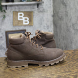 Goodfellow & Co Lace-Up Faux Suede Maynard Chukka Boots 94636591 Brown 7