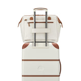 Delsey Paris 2.0 Small Weekender Travel Duffle Bag Angora Off White One Size