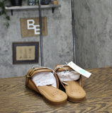 A New Day Womens Wendy Raffia Mule Flats 92611438 Brown 8.5M