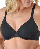 Bali Womens Ultimate Smoothing Lightweight T-Shirt Underwire Bra Black 40D