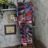 Vince Camuto Womens Printed Long-Sleeve Bodycon Dress Blue Multi 12