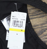 Salt + Cove Ribbed Scrunch One-Piece Swimsuit SC251007BO Black M
