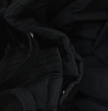 Universal Thread Zip Hooded Winter Parka Jacket with Snap Storm Flap Black XL