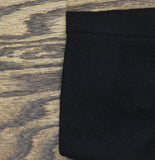 Requirements Wool Button Closure Long Sleeved Collared Jacket Coat Black 16