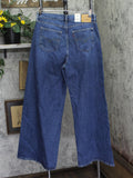 Levi's Womens 728 High Rise Zip Fly Wide Leg Jeans 94417114 Blue 32X32