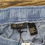 Dg2 by Diane Gilman SoftCell Denim Wide-Leg Pants 697542 Midtone Palm Blue XL