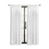 Thermalogic Weathermate Topsions Room Darkening Curtain Panel Pair White 80x63