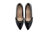 Clarks Kepley Star Pointed Toe Strap Pump Heels 26186876 Black 8M