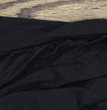 Splendid V-Neck Maternity Long Sleeve Pocket T-Shirt P80015-01 Black S