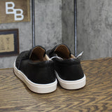 A New Day Women's Reese Wide Width Sneakers with Memory Foam Insole Black 11W
