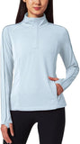 Mondetta Womens Lightweight Quarter-Zip Pullover Shirt 1767052