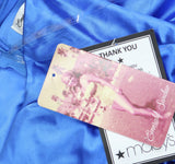 Emerald Sundae Juniors Drape-Neck Midi Dress Perry Blue M