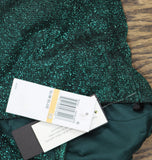 City Studios Juniors Glitter Sweetheart Mini Dress 7961VZ1AT3 Hunter Green 7/8