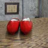 Bandolino Womens Open Toe Wedge Heels 1673fe37e39e9d Red 6M