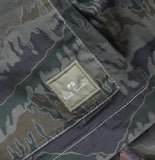 PS Paul Smith Button Down Mountain Print Field Jacket Light Greyish Green M