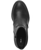 Sun + Stone Womens Kinsley Platform Booties 10014121100 Black 9.5M