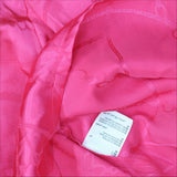 INC International Concepts Notch 2-Piece Collar Pajama Set Magenta Chain Pink L