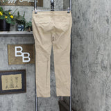 Lauren Ralph Lauren Womens Stretch Khaki Snap Front Pants 166a89cffc9290 Brown 2