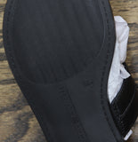 Tommy Hilfiger Womens Goldiea Thong Emblem Sandals TWGOLDIEA Black 6.5M