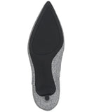 On 34th Womens Aatira Tulip Booties 10019682200 Silver Glitter Gray 6M