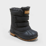 Cat & Jack Toddler Boys Denver Winter Boots 88236548 Black 9T