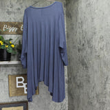 24seven Comfort Apparel Plus Size Elbow Length Sleeve Open Cardigan P020303
