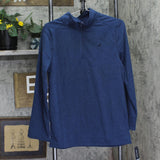 Nautica Boys 1/4 Zip Pullover Athletic Sweater NUFIB02K-410 Navy Blue XL