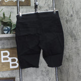 DG2 by Diane Gilman Womens Classic Stretch Pull-On Bermuda Short Black PM