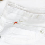 DG2 by Diane Gilman Womens Pull On Faux Button Skinny Jeans White Multi XS