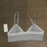 Jenni Womens On Repeat Wide Lace Bralette 100120858 Sleep Gray Heather M