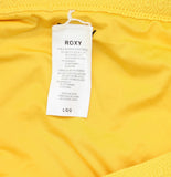 Roxy Haleiwa Banded High-Waist Bikini Bottom 434001980 Yellow L