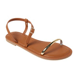 Universal Thread Womens Mildred Ornament Ankle Strap Sandals 93321878 Brown 6M