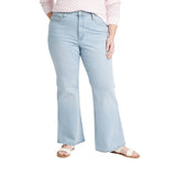 Universal Thread Womens High-Rise Flare Jeans 89510034 Light Wash Blue 17