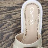 Sam Edelman Women's Livi Wedge Sandal H5860L1 Summer Sand Brown 6.5M