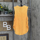 Wild Fable Womens Cotton Muscle Tank Top 83873286 Orange XS