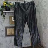 Belle By Kim Gravel Front Ponte Back Pull-On Straight Leg Pants Black 18W