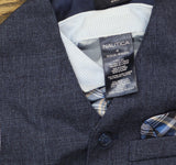 Nautica 4-Piece Formal Suit Set NDFHR17J-425 Tanzanite Blue 4