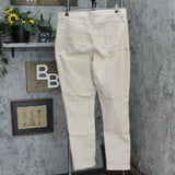 DG2 by Diane Gilman Straight Stretch Denim 5-Pocket Jegging Beige Brown LT