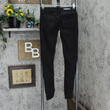 Sebastian McCall Womens Distressed Stretch Denim Jeans 166751faf9d1e7 Black 24