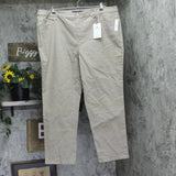 Gloria Vanderbilt Amanda Original Fit Tapered Jeans 30079861 Brown 24W