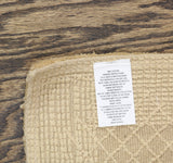 Home Weavers Classy 100% Cotton Contour Bath Rug Mat BCL2020LI Linen Brown 20x20