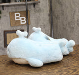 Cat & Jack Kids Boys Whale Character Slippers 92541968 Blue S